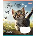 Зошит шкільний 1Вересня Your little cat 12 аркушів лінія (766537)