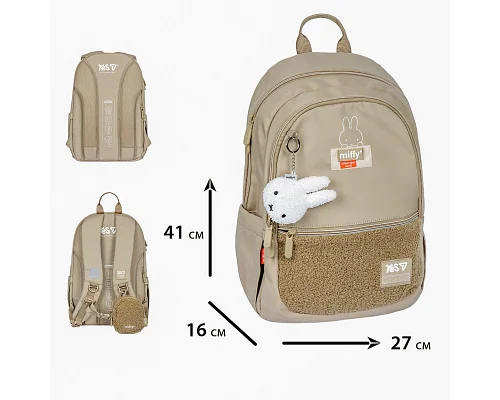 Pюкзак Miffy Softness TS-113M для дівчинки 41 см YES (550318)