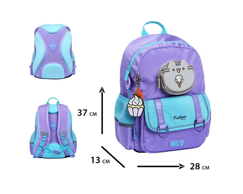 Рюкзак шкільний Yes Pusheen Summer S-104S для дівчини 37 см (550255)