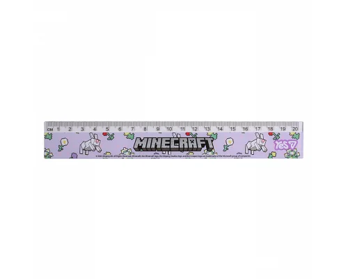 Лінійка Yes 20 см Minecraft.Spring (370693)