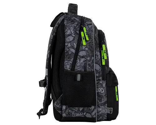Рюкзак шкільний шкільний GoPack Education Wow Skate спинка 41 см (GO26-182M-7)