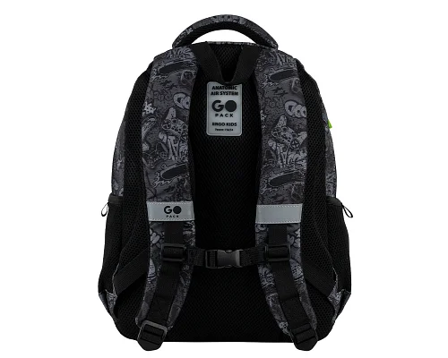 Рюкзак шкільний шкільний GoPack Education Wow Skate спинка 41 см (GO26-182M-7)
