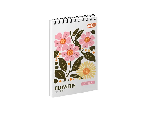 Зошит для записів Yes Spring mood одинарна спіраль А6/80 аркушів (152339)