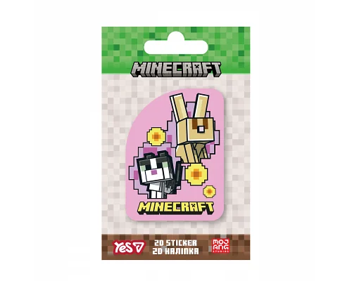 Наклейка 2D Yes Minecraft Spring Animals (708514)
