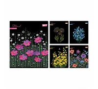 Тетрадь ученическая Yes Floral bloom А5 24 листов линия (768593)