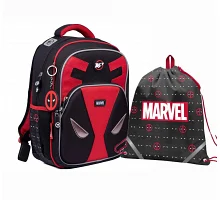 Набір рюкзак шкільний ортопедичний + сумка для взуття YES S-40 Marvel Deadpool (553843К)